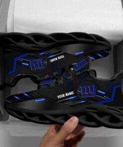 New York Giants Personalized Yezy Running Sneakers