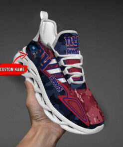 New York Giants Personalized Yezy Running Sneakers BB252