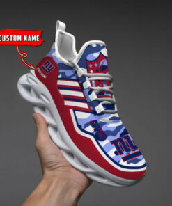 New York Giants Personalized Yezy Running Sneakers BG225