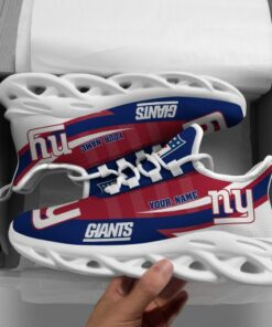 New York Giants Personalized Yezy Running Sneakers SPDMS807