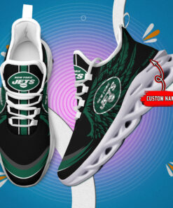 New York Jets Personalized Yezy Running Sneakers BB675