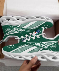 New York Jets Personalized Yezy Running Sneakers SPD537