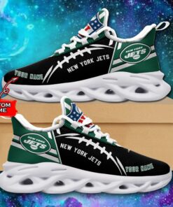 New York Jets Personalized Yezy Running Sneakers SPD743