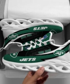 New York Jets Personalized Yezy Running Sneakers SPDMS808