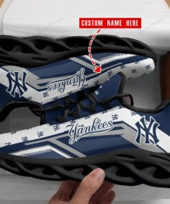 New York Yankees Personalized Yezy Running Sneakers BB134