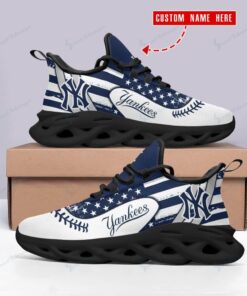 New York Yankees Personalized Yezy Running Sneakers BB353