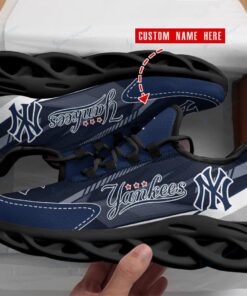 New York Yankees Personalized Yezy Running Sneakers BB38