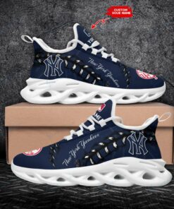 New York Yankees Personalized Yezy Running Sneakers SPD378