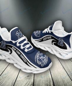 New York Yankees Personalized Yezy Running Sneakers SPD38