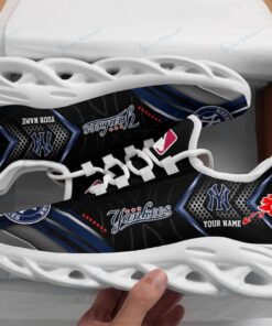 New York Yankees Personalized Yezy Running Sneakers SPD409