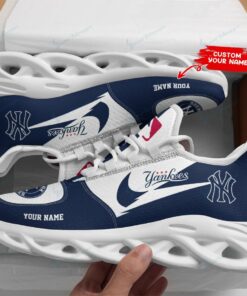 New York Yankees Personalized Yezy Running Sneakers SPD413