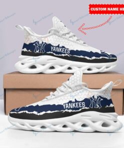 New York Yankees Personalized Yezy Running Sneakers SPD78