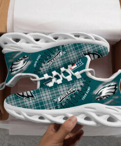 Philadelphia Eagles Personalized Yezy Running Sneakers SPD300