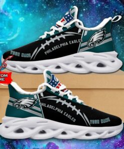 Philadelphia Eagles Personalized Yezy Running Sneakers SPD744