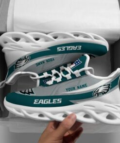 Philadelphia Eagles Personalized Yezy Running Sneakers SPDMS809