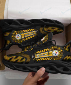 Pittsburgh Steelers Personalized Running Sneakers SPD196