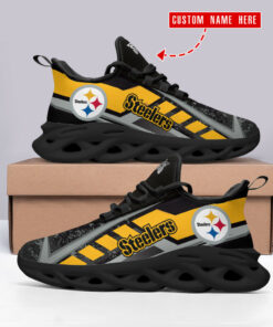 Pittsburgh Steelers Personalized Yezy Running Sneakers BB343