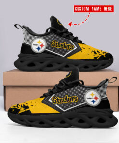 Pittsburgh Steelers Personalized Yezy Running Sneakers BB387