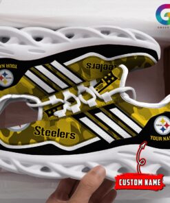 Pittsburgh Steelers Personalized Yezy Running Sneakers BG307