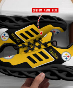 Pittsburgh Steelers Personalized Yezy Running Sneakers BG502