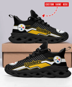 Pittsburgh Steelers Personalized Yezy Running Sneakers BG681