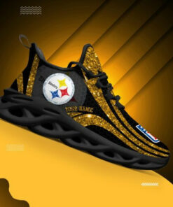 Pittsburgh Steelers Personalized Yezy Running Sneakers BG849