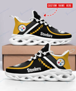 Pittsburgh Steelers Personalized Yezy Running Sneakers SPD161