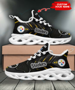 Pittsburgh Steelers Personalized Yezy Running Sneakers SPD214