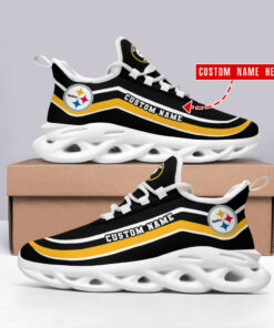 Pittsburgh Steelers Personalized Yezy Running Sneakers SPD346