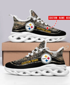 Pittsburgh Steelers Personalized Yezy Running Sneakers SPD385