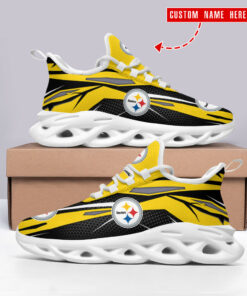 Pittsburgh Steelers Personalized Yezy Running Sneakers SPD423