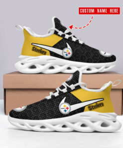 Pittsburgh Steelers Personalized Yezy Running Sneakers SPD481