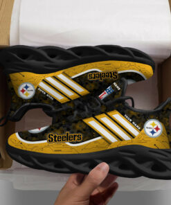 Pittsburgh Steelers Personalized Yezy Running Sneakers SPD665