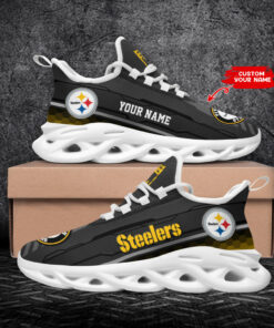 Pittsburgh Steelers Personalized Yezy Running Sneakers SPD675