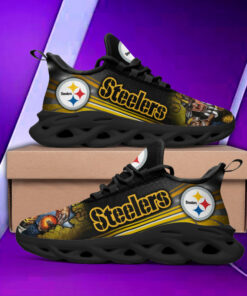 Pittsburgh Steelers Yezy Running Sneakers BG724