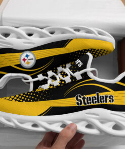 Pittsburgh Steelers Yezy Running Sneakers SPD273