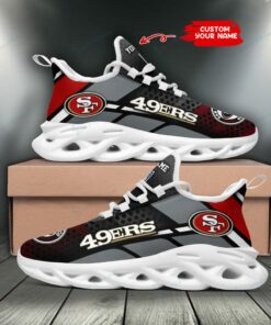 San Francisco 49ers Personalized Running Sneakers SPD205