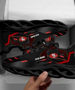 San Francisco 49ers Personalized Yezy Running Sneakers