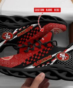 San Francisco 49ers Personalized Yezy Running Sneakers BB227