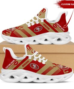 San Francisco 49ers Personalized Yezy Running Sneakers BB582