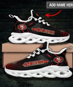 San Francisco 49ers Personalized Yezy Running Sneakers BB835