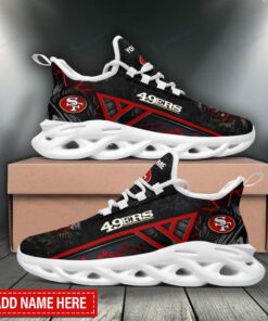 San Francisco 49ers Personalized Yezy Running Sneakers BB884