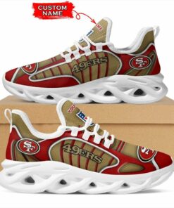 San Francisco 49ers Personalized Yezy Running Sneakers BG152