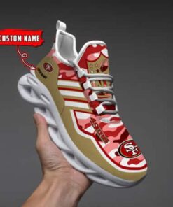 San Francisco 49ers Personalized Yezy Running Sneakers BG232