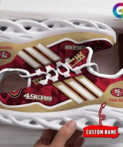 San Francisco 49ers Personalized Yezy Running Sneakers BG306