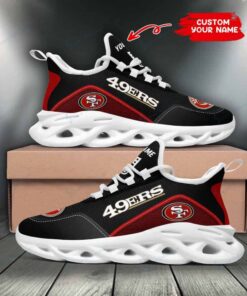 San Francisco 49ers Personalized Yezy Running Sneakers SPD139