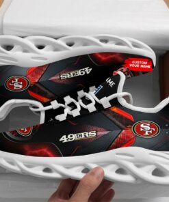 San Francisco 49ers Personalized Yezy Running Sneakers SPD382