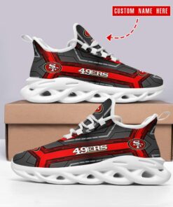 San Francisco 49ers Personalized Yezy Running Sneakers SPD399