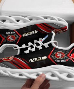 San Francisco 49ers Personalized Yezy Running Sneakers SPD406