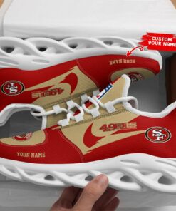 San Francisco 49ers Personalized Yezy Running Sneakers SPD410